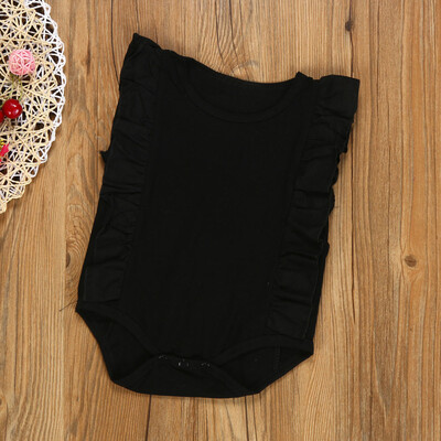 

Newborn Toddler Girl Baby Kids Romper Laces Bodysuit Infant Clothes Outfits