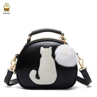 

Cute handbag bag retro college handbag personality pu bag girl student single shoulder oblique satchel x