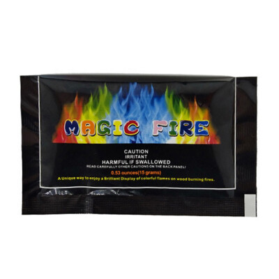 

〖Follure〗Mystical Fire Magic Tricks Coloured Flames Bonfire Sachets Fireplace Flame Stain