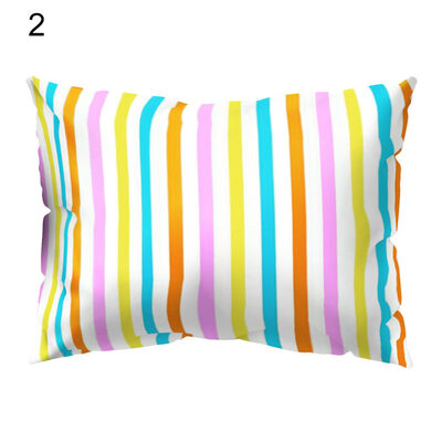 

Circle Fish Dot Stripe Cactus Pillow Case Cushion Cover Sofa Bed Car Hotel Decor