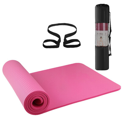 

72x24IN Non-slip Yoga Mat Eco-friendly Fitness Pilates Gymnastics Mat Gift Storage Bag&Carry Sling