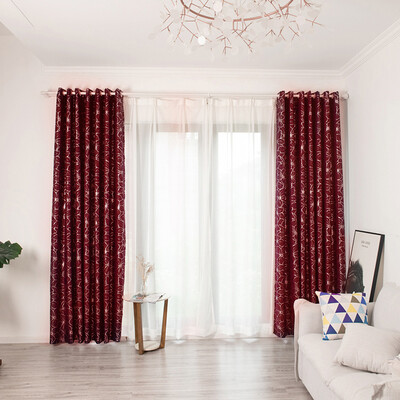

Toponeto Leaves Curtain Tulle Window Treatment Voile Drape Valance 1 Panel Fabric
