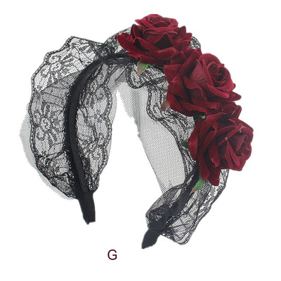 

〖Follure〗 1PC Halloween headband yak horn hair tiara headband hair hoop Headdress