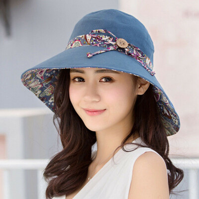 

Fashion Hats for Women Summer Wide Brim Ladies Fedora Sun Hat Caps Outdoor New