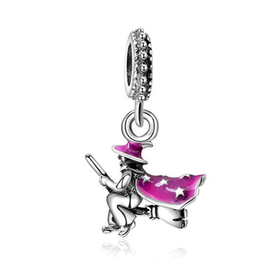 

Magic Witch Pendant Womens Bracelet Necklace Jewelry Making Halloween