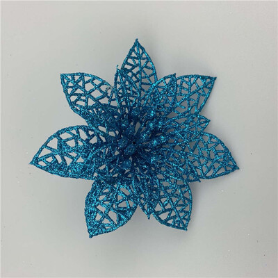 

5 Pcs Christmas Artificial Flowers Christmas Tree Ornaments Xmas Flowers Christmas Tree Decoration Flower