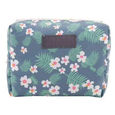 

NIBESSER Sweet Floral Cosmetic Bag Portable Travel Organizer Beauty Bag Kit Courtesy Mini Bag Makeup Bag Make Up Bag Wash