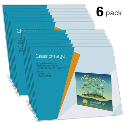 

JINDIAO  type A4 horizontal table card 6 packs 6023
