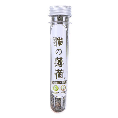 

45ml Natural Catnip Catmint Menthol Flavor Cat Treats Funny Toys for Kitten