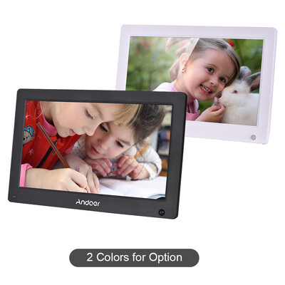 

Andoer 133 Inch Digital Photo Frame IPS Full View Screen Digital Picture Album High Resolution 192012801610 Support 1080P HD