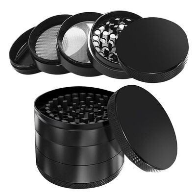 

〖Follure〗5-layer Spice Weed Herb Grinder with Pollen Catcher Herb Grinder Smoke Grinders