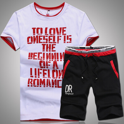 

Mens New 2 Pieces Casual Suit Fashion Unisex Polo ShirtsShorts Leisure Suit for Men And Women M-4XL 226
