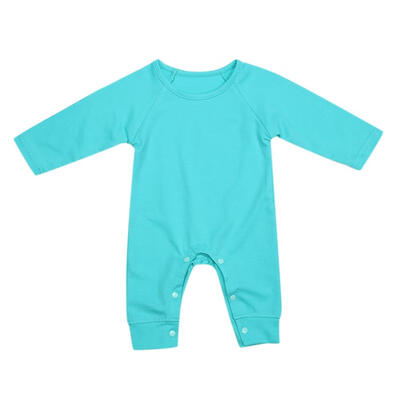 

Newborn Baby Girls Love Printed Long Sleeve Cotton Soft Romper Green