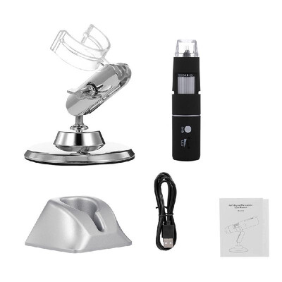 

Wireless Digital Microscope HD 1080P WIFI Microscope Magnification Mini Pocket Handheld Microscope Camera with 8 LED Light for iP
