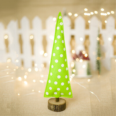 

〖Follure〗Merry Christmas Tree Cloth Desk Decoration Toy Doll Gift Office Home Children
