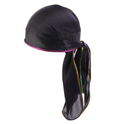 

1 Piece Long Tailed Pirate Head Scarf Cap Baotou Hat Chemotherapy Cap Fashion Turban Hat