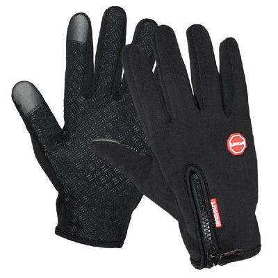 

Lixada Touchscreen Cycling Gloves Windproof Winter Outdoor Sports Bike Riding Gloves Hand Warmers Skiing Mountaineering Motorcycle