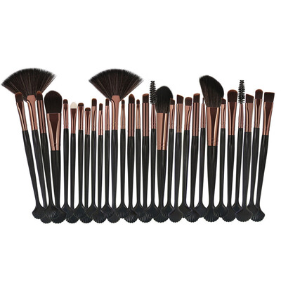 

〖Follure〗30pcs Cosmetic Makeup Brush Blusher Eye Shadow Brushes Set Kit