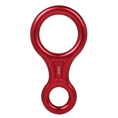 

Climb Figure 8 Descender 35KN Heavy Duty Rappel Descender for Climbing Belaying Rappeling