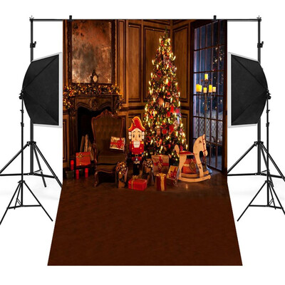 

Gobestart Christmas Backdrops Snowman Vinyl 3x5FT Lantern Background Photography Studio