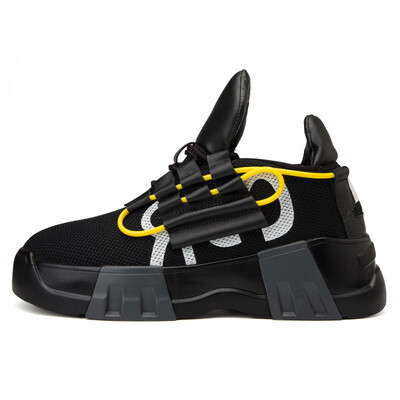 

Fashion mens platform shoes lightweight high tide shoes sports shoes color matching mens shoes