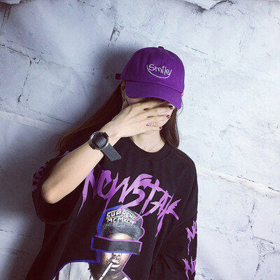 

The hat the spring summer the letter the womens Korean-style baseball cap the street-hop the street-hop the couple