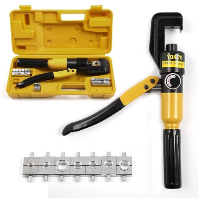 

Hydraulic Crimping Tool Hydraulic Crimping Plier Hydraulic Compression Tools YQK-70 Range 4-70㎜² Pressure 6T
