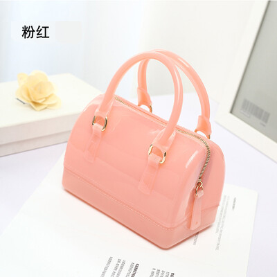 

Jelly Boston Tote Bag Fashion Women Shoulder Bags Large Capacity Candy Woman Handbags&Purses 2019 Summer New Crossbody Bag