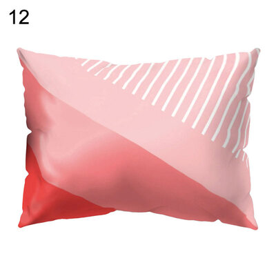 

Circle Flower Fruit Pillow Cover Cushion Case Home Car Sofa Bedroom Hotel Decor