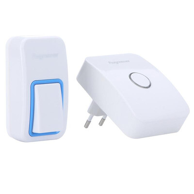 

Battery-free Wireless Doorbell Waterproof High-temperature & Low-temperature Resistant with 25 Ring Tones