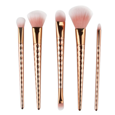 

〖Follure〗5Pcs Colorful Cosmetic Eyebrow Eyeshadow Brush Makeup Brush Sets Kits Tools