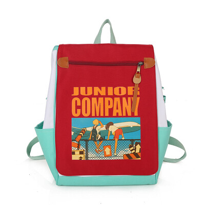 

Ancient Korean version of double shoulder bag junior&high school students campus cartoon letter ins wind street beat trendy