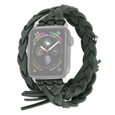 

〖Follure〗Hand-woven Dermis To Strap Replacement For Apple Watch Series 1234 38mm40mm