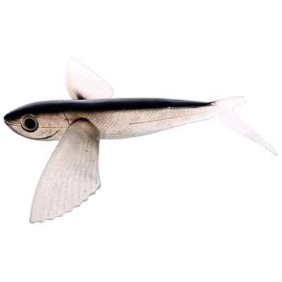 

Bionic fish lure bait large wings Fishing Lure Seawater Fishing Bait Flying Boat Trolling Tuna Mackerel Soft Bait
