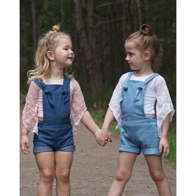 

Infant Kids Baby Girl Lace Tops Suspender Tutu Skirt Dress Outfits Clothes 6M-5Y