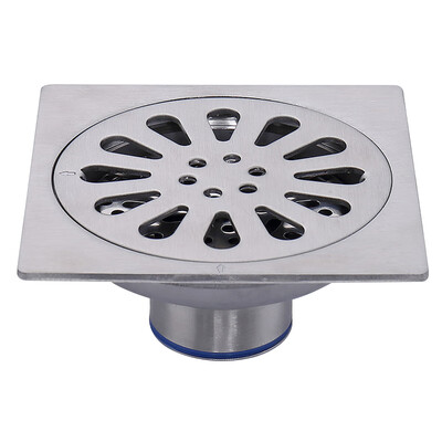 

CVBAB 304 stainless steel floor drain shallow water seal deodorant floor drain automatic sealing type large flow thickening anti-blocking floor drain CV3301