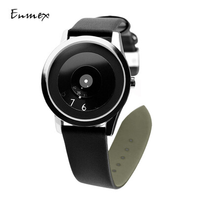 

Festive Gift Enmex Focus Time Concept Watch Creative Design Stacked Pointer Fresh Simple Watch