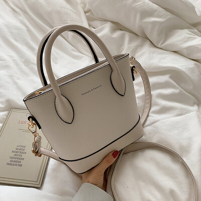 

Summer small bag female new 2019 tide Korean version of the wild single shoulder slung fashion simple casual portable bucket bag