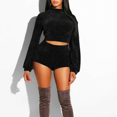 

Autumn Women Clubwear Playsuit Bodycon Party Jumpsuit Romper Trouser short Pants