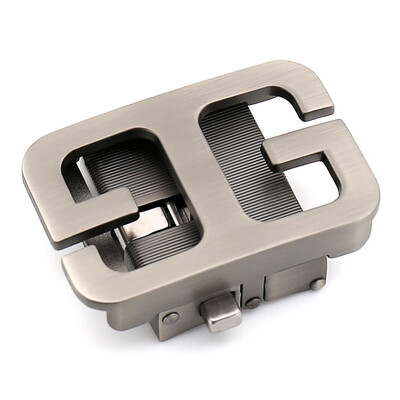 

Foreign trade belt belt buckle automatic buckle belt buckle mens leather belt head LY55-561672