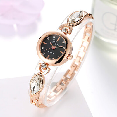 

Quartz bracelet watch diamond dress womens alloy gold watch fashion womens fashion watch