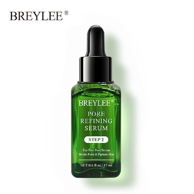 

BREYLEE Pore Refining Serum Shrink Pores Tightens Skin Essence Whitening Moisturizing Anti-Aging Oil Control Facial Essence