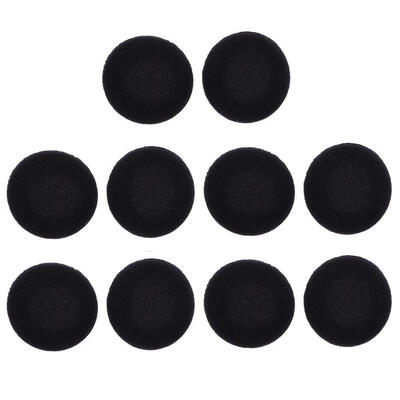 

10 x 40mm Foam Pads Ear Pad Sponge Earpad Headphone Cover For Headset 16"