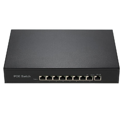 

18 Ports 10100Mbps PoE Switch Injector Power over Ethernet IEEE 8023af for Cameras AP VoIP Built-in Power Supply