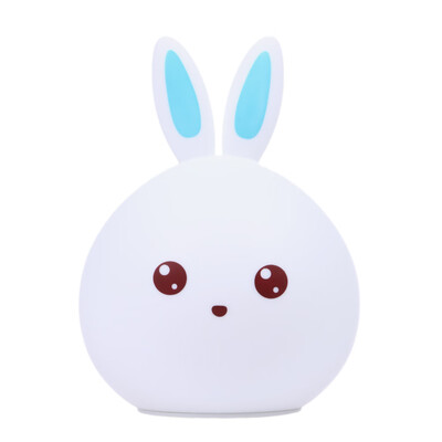 

Bunny Lights Luminous Toys Children Room Decoration Night Silicone Light