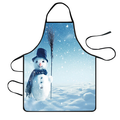 

Toponeto Christmas Decoration Waterproof Apron Kitchen Aprons Dinner Party Apron