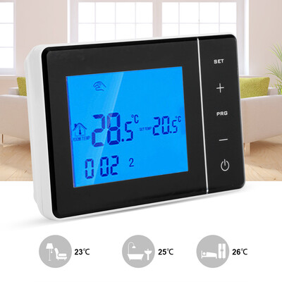 

Greensen Programmable Wireless Thermostat Digital LCD Display Room Temperature Controller LCD Thermostat Wireless Thermostats
