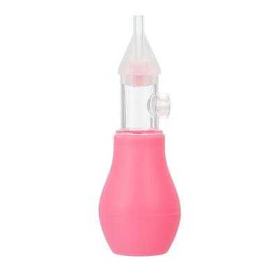

Baby Silicone Nasal Aspirator Toddler Nose Cleaner Infants Snot Sucker