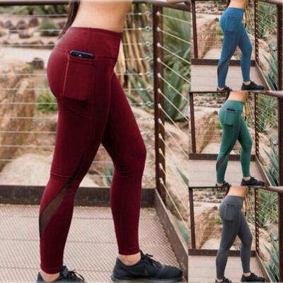 

Women Push Up Yoga Leggings Workout High Waist Gym Sports Pants Running Trousers