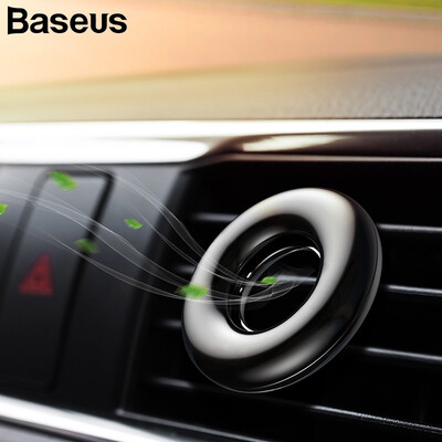 

Baseus Car Air Aromatherapy Holder Auto Air outlet Air Freshener Purifier Fragrance Mini Round Car Purifier Holder
